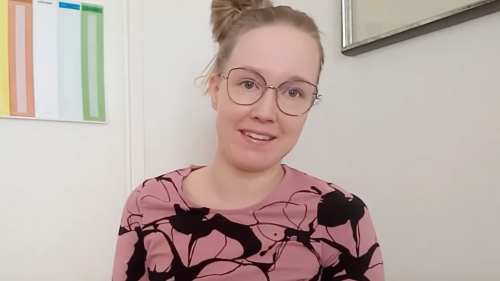 Kuvakaappaus Heidin videosta