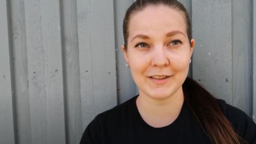 Kuvakaappaus Saaran videosta
